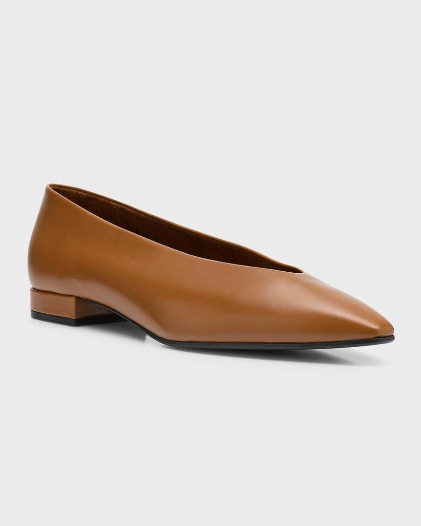 Loro Piana Rebecca Calfskin Ballerina Flats 3