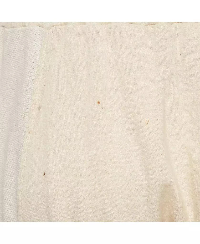 Pre-Owned Balmain Men's Cream Cotton Paneled Knit Jogger Pants 6