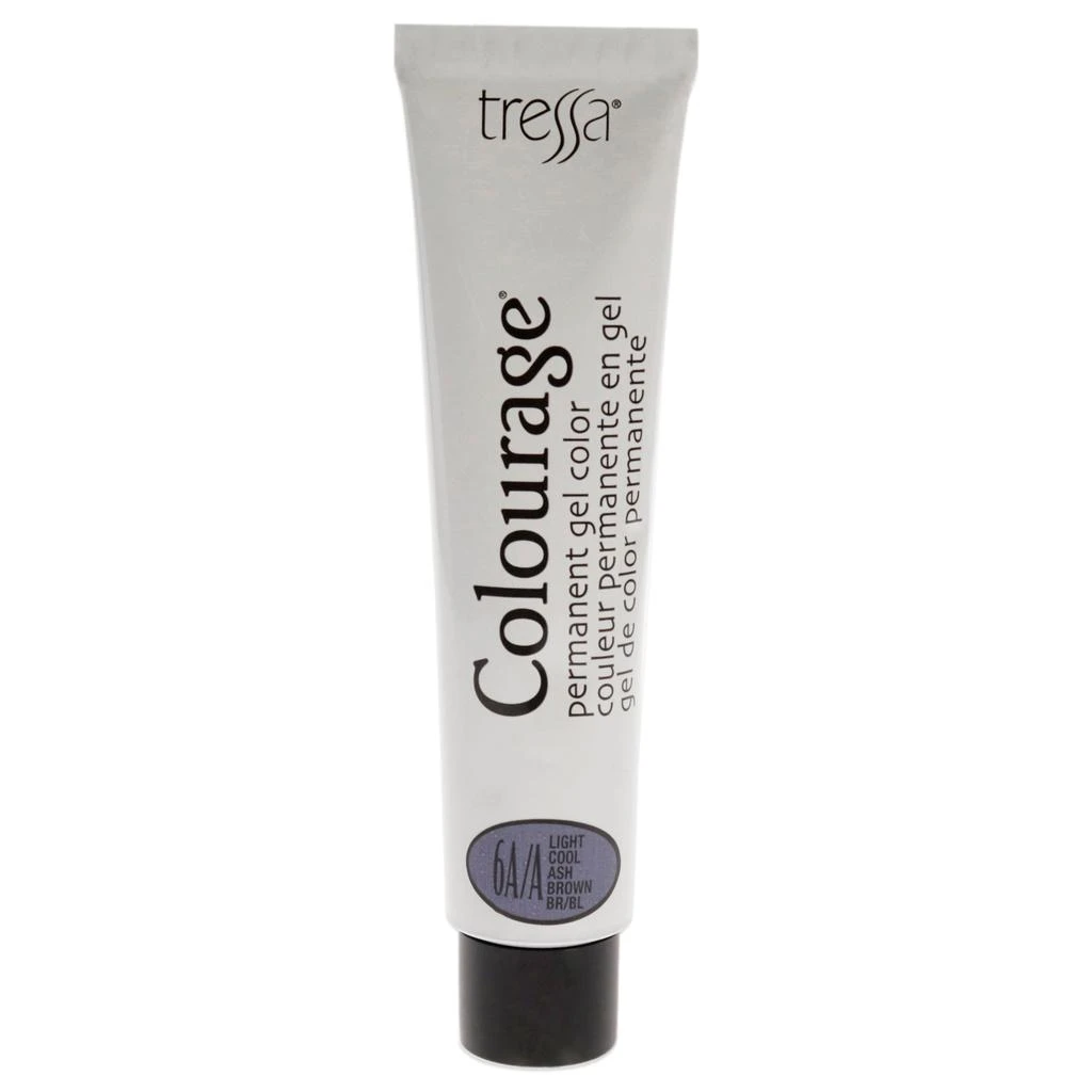 Tressa Colourage Permanent Gel Color - 6AA Light Cool Ash Brown by  for Unisex - 2 oz Hair Color 2