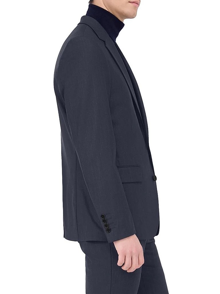 BUGATCHI Stretch-Wool Single-Breasted Blazer 4