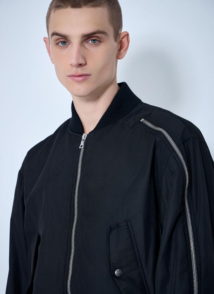 Shop Nylon Bomber Jacket on Sale at BeyondStyle – Get 62