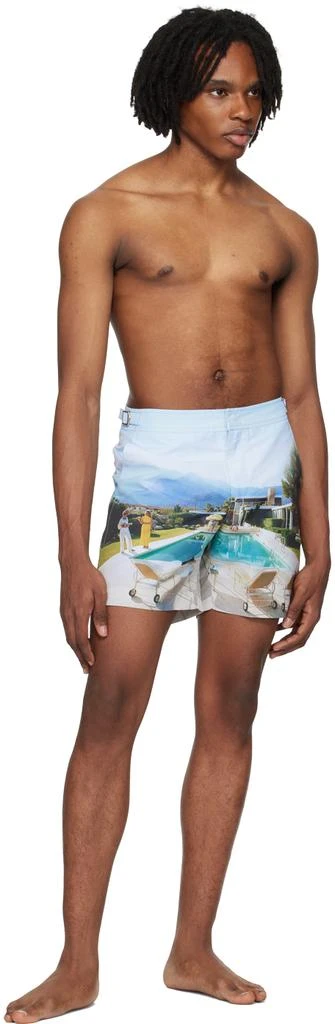 ORLEBAR BROWN Blue Bulldog Swim Shorts 4