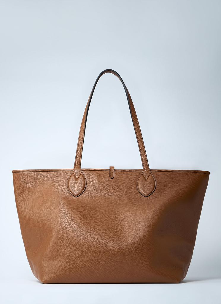 トートバッグ Gucci Midnight Blue Canvas Shopping Bag GUCCI Interlocking GG Supreme Canvas Blue Tote Bag