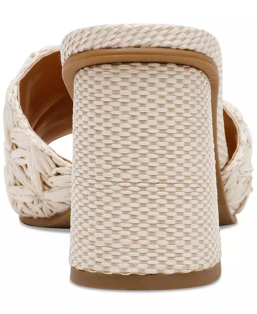 DV Dolce Vita Women's Honey Raffia Block-Heel Dress Sandals 3