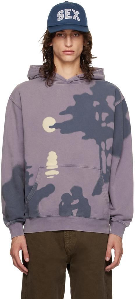 Carne Bollente Purple Lunar Love Affair Hoodie