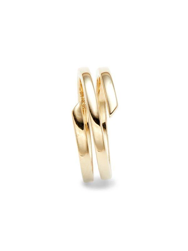 Effy ​14K Yellow Gold Swirl Open Ring 4