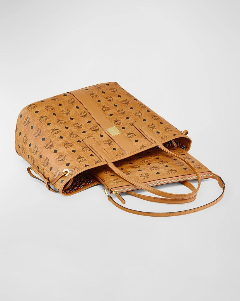 MCM Liz Reversible Medium Visetos Tote Bag 3