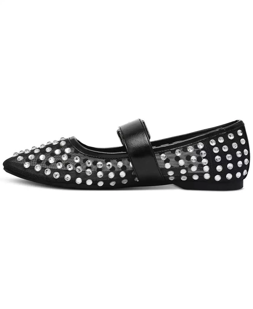 DV Dolce Vita Women's Mellie Buckle Strap Mesh Mary Jane Flats 8