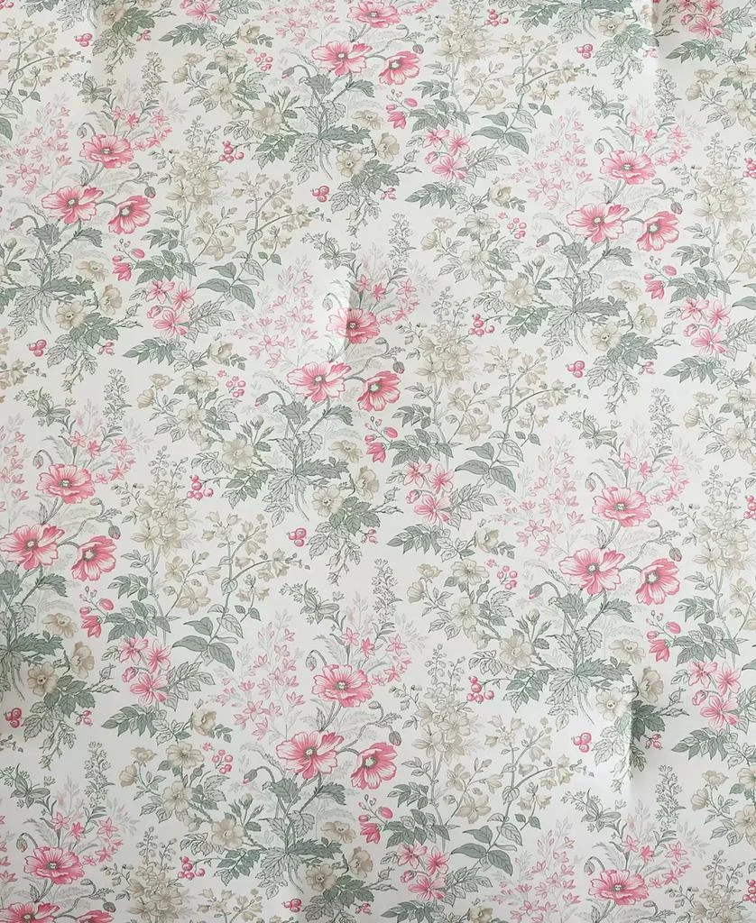 Laura Ashley Arden Floral Washed Microfiber 5-Pc. Comforter Set 6