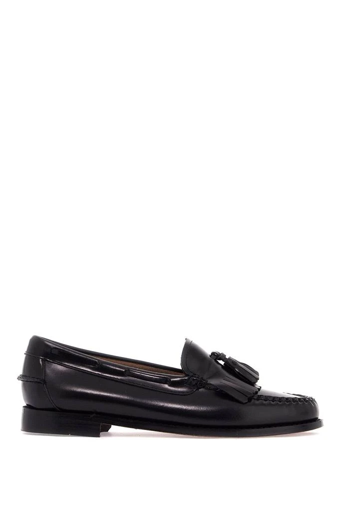 G.H. Bass G.H. Bass Women's Esther Kiltie Weejuns Loafers In Brushed Leather 1