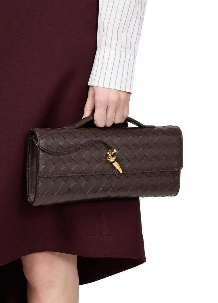 Bottega Veneta Long Andiamo clutch with handle 8