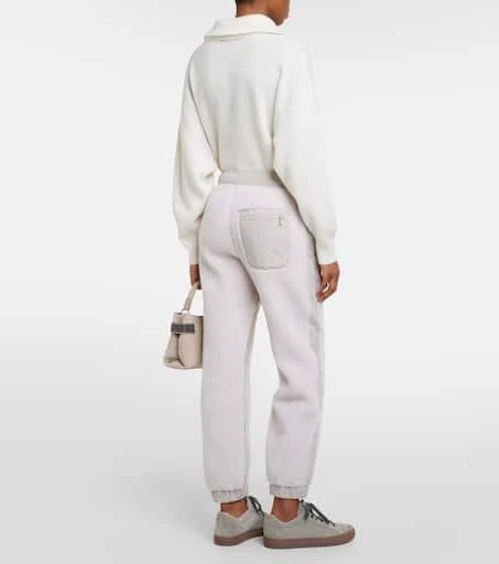 Brunello Cucinelli Wool-blend sweatpants 3