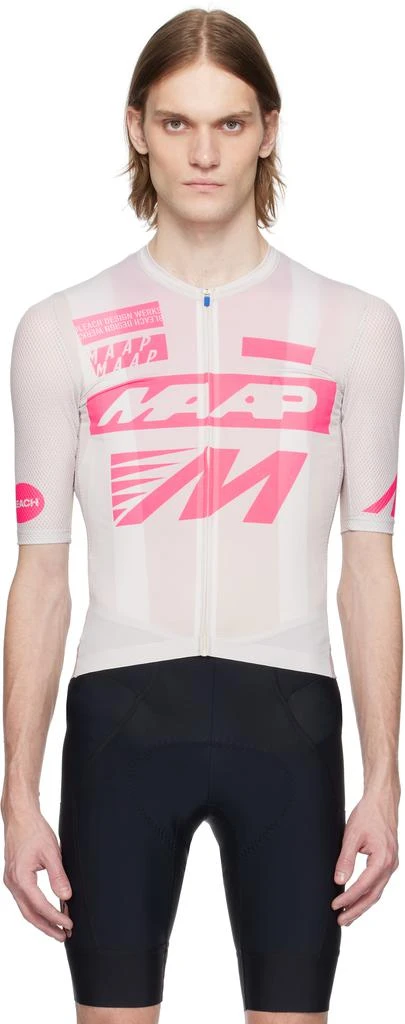 MAAP Off-White Bleach Design Werks Edition Pro Air Jersey 1