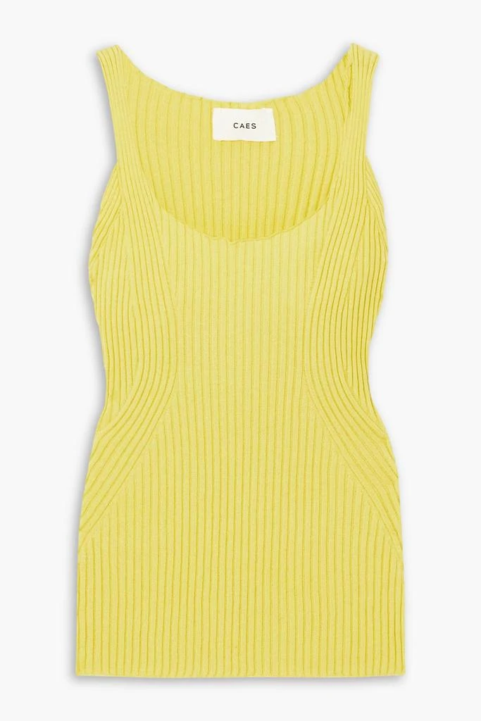 CAES Ribbed ECOVERO-blend tank 1