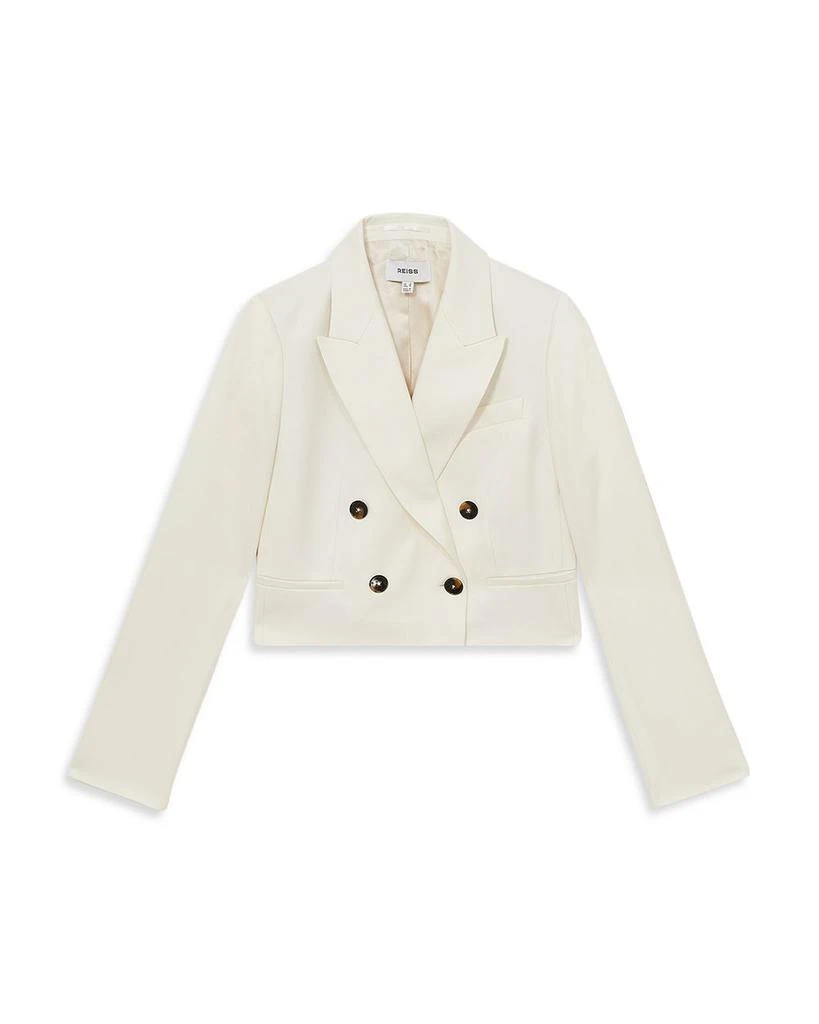 REISS Millie Cropped Blazer 6