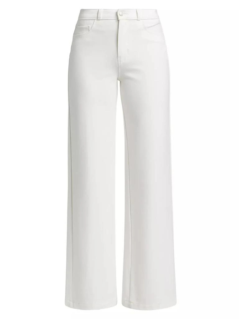 L'Agence Clayton High-Rise Wide-Leg Jeans 1