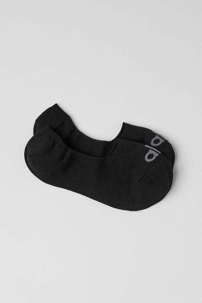 Alo Unisex Conceal Sock - White/Dove Grey