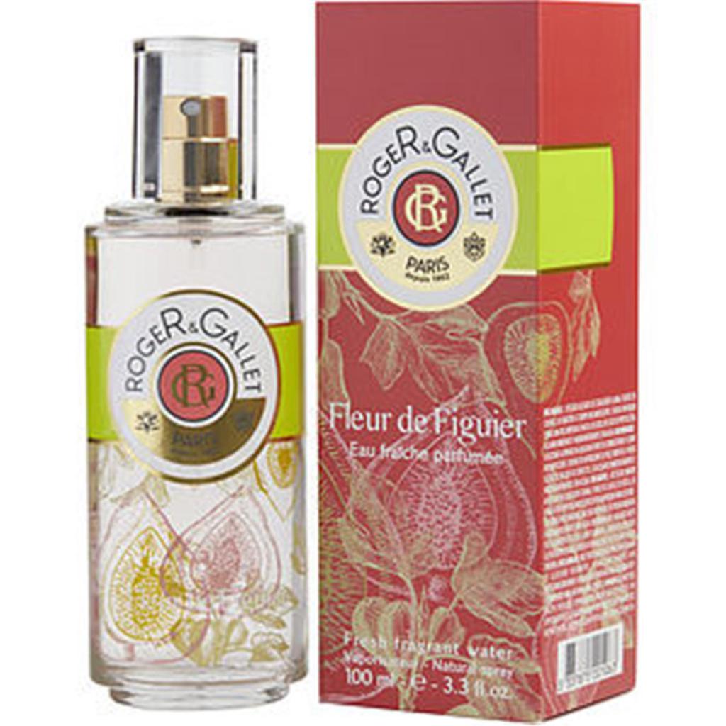 ROGER & GALLET 306369 3.3 oz Fleur De Figuier Fresh Fragrant Water Spray for Unisex