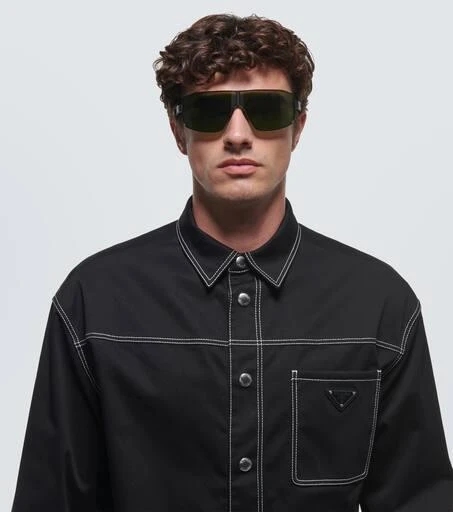 Prada Linea Rossa browline sunglasses 3