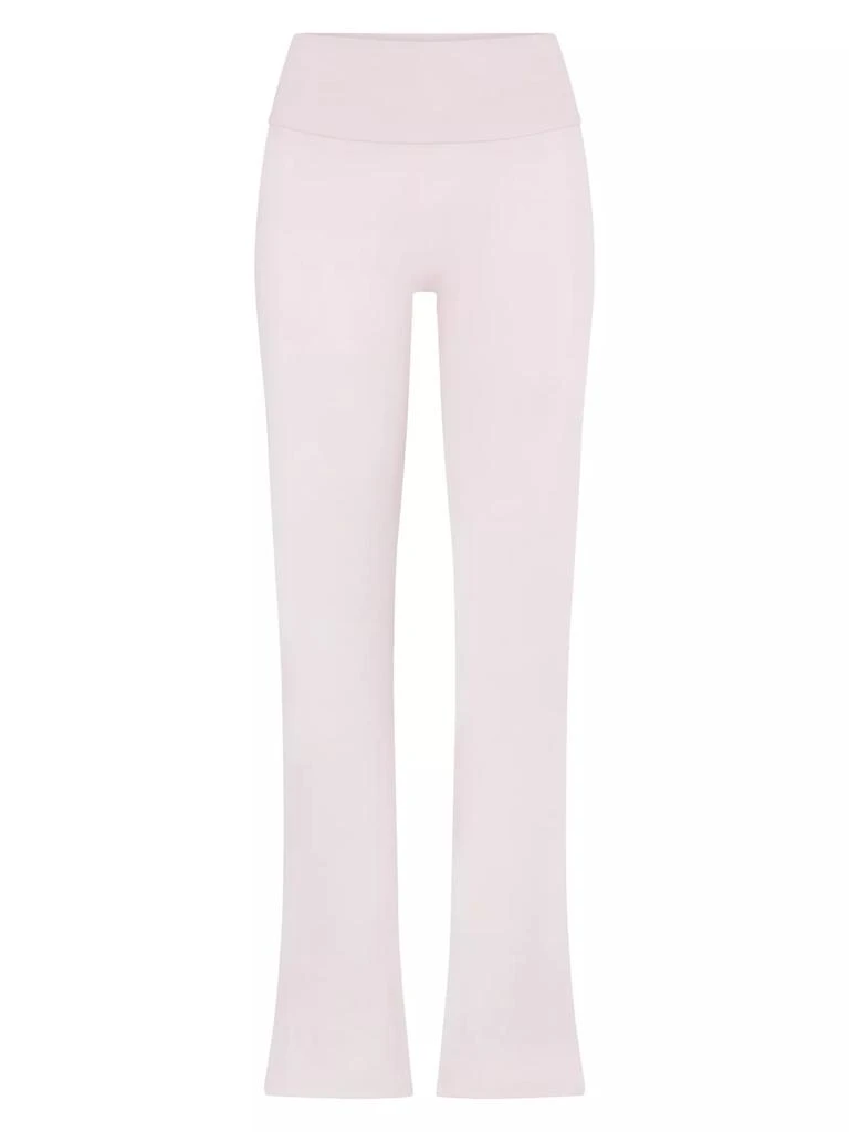 SKIMS Cotton Jersey Foldover Pants 1
