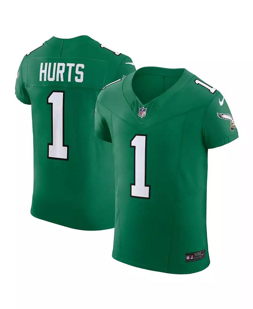 NIKE Men's Jalen Hurts Kelly Philadelphia Eagles Alternate Vapor F.U.S.E. Elite Jersey
