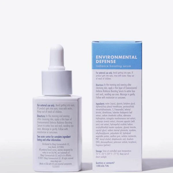 Obagi Obagi Clinical Environmental Defense Radiance Boosting Serum 30ml 4