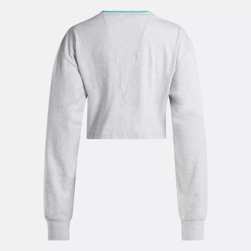 Reebok Women's Long Sleeve Crop Top 5