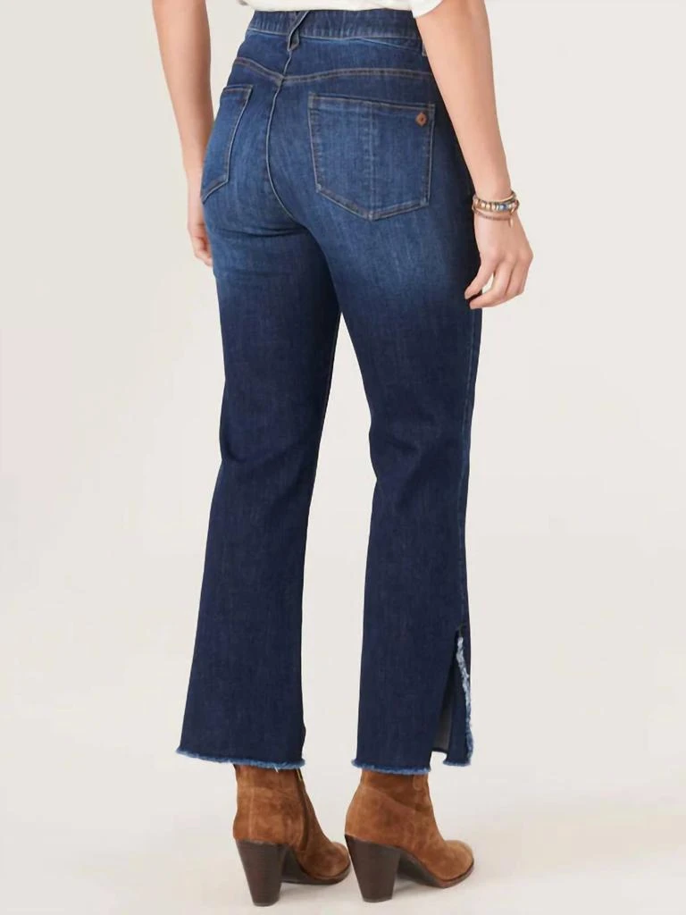 Democracy High Rise Cropped Fray Jeans 2