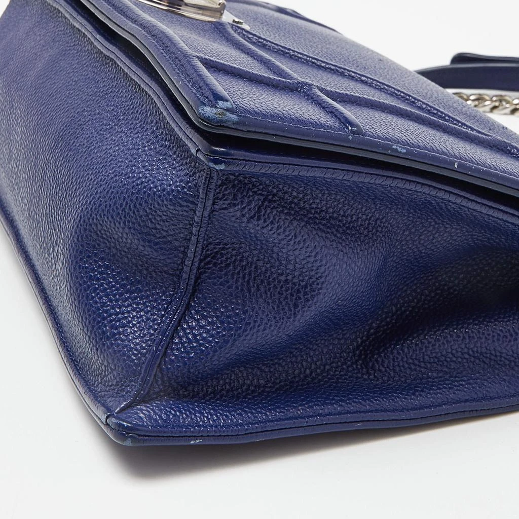 Dior Dior Blue Leather Medium Diorama Flap Shoulder Bag 13