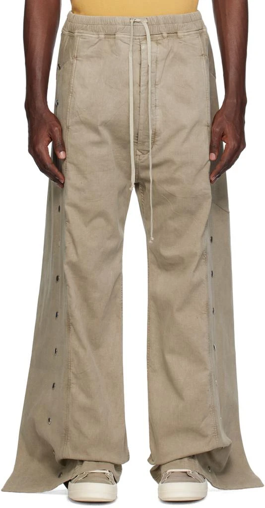 Rick Owens Off-White Pusher Trousers 1