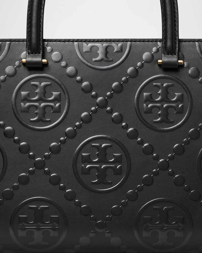 Tory Burch T Monogram Embossed Square Tote Bag 5