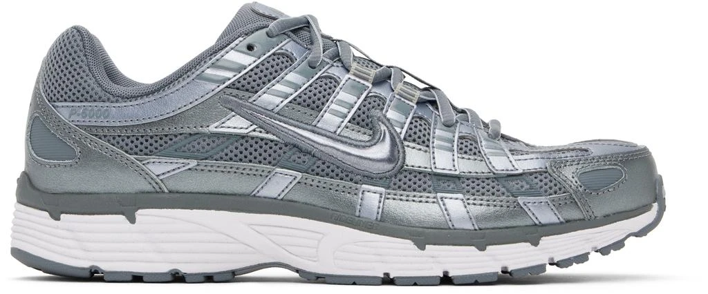 NIKE Gray P-6000 Sneakers 1