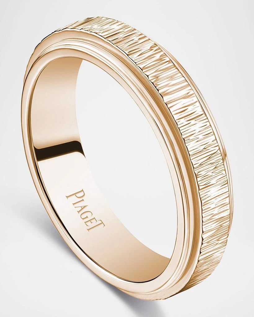 PIAGET 18K Rose Gold Possession Ring, Size 51