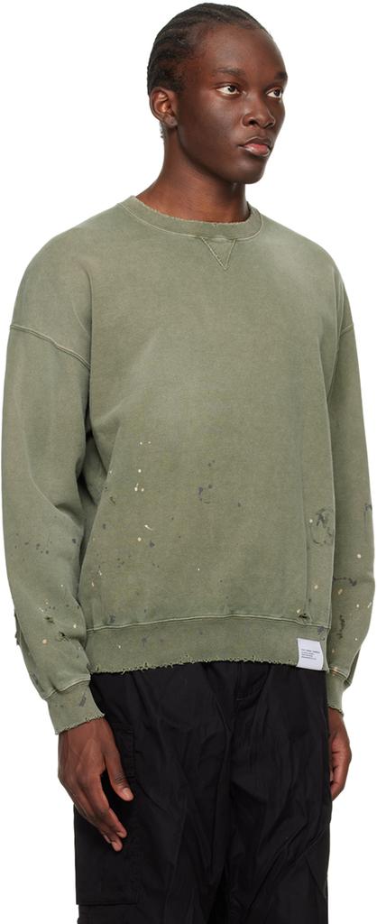 Neighborhood Khaki Damage Sweatshirt