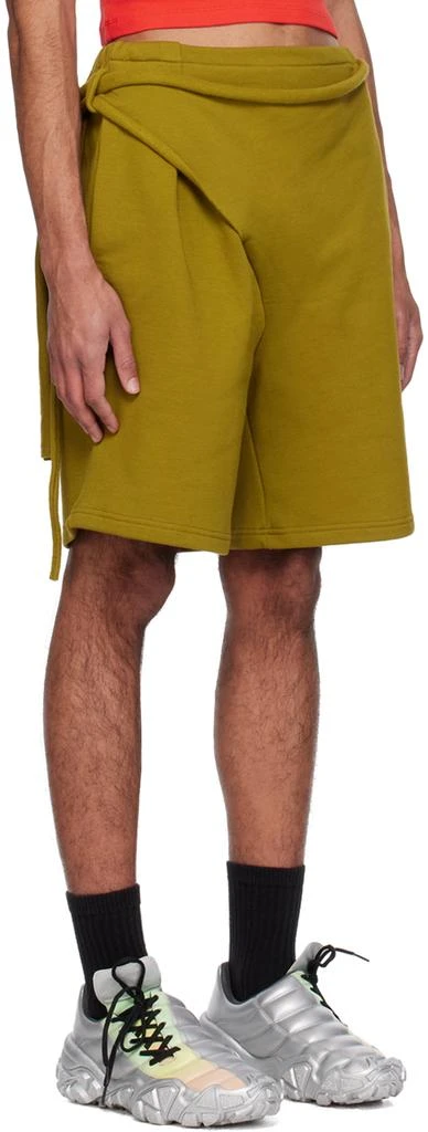 Ottolinger Green Wrap Shorts 2