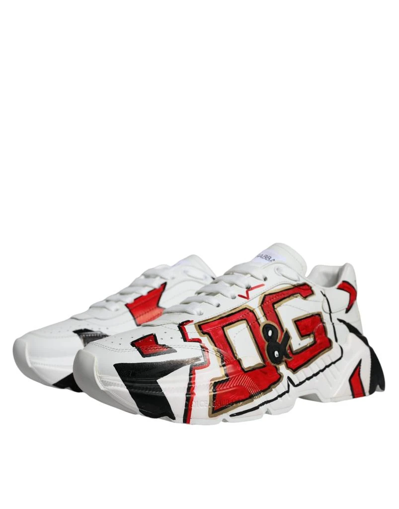 Dolce & Gabbana Daymaster Hand Painted Sneakers Men's Shoes 3