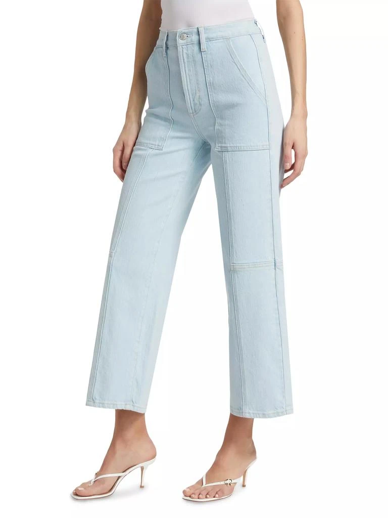 Rails Getty High-Rise Crop Utility Jeans 4