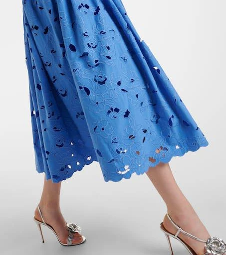 Erdem Floral cotton-blend midi dress 5
