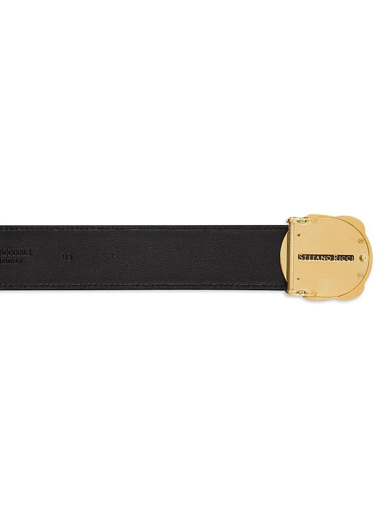 Stefano Ricci Leather Belt 3
