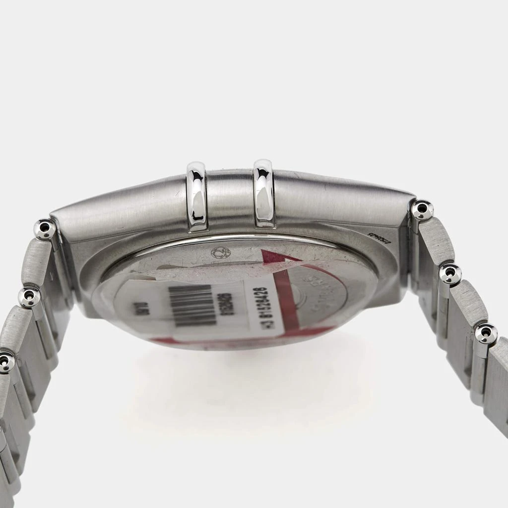 Omega Omega Silver Diamonds Stainless Steel Constellation 15043500 Men's Wristwatch 35.5 mm 7