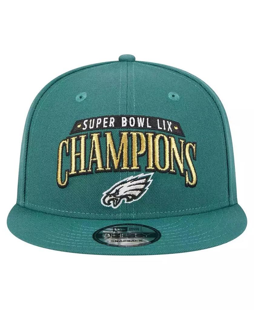 New Era Men's Midnight Green Philadelphia Eagles Super Bowl LIX Champions 9FIFTY Snapback Hat 2
