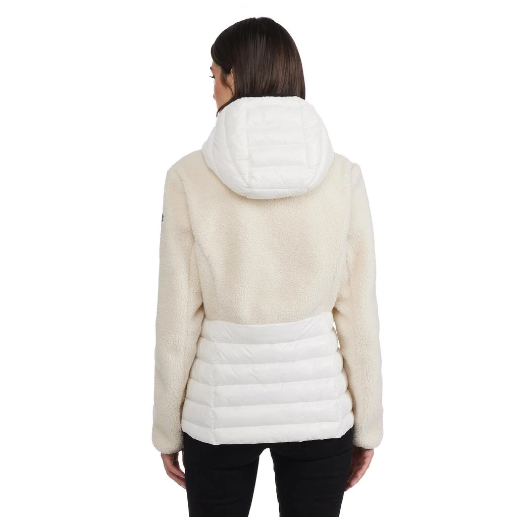 Pajar Women's Fawn Lightweight Mixed Media Jacket with Fixed Hood 3
