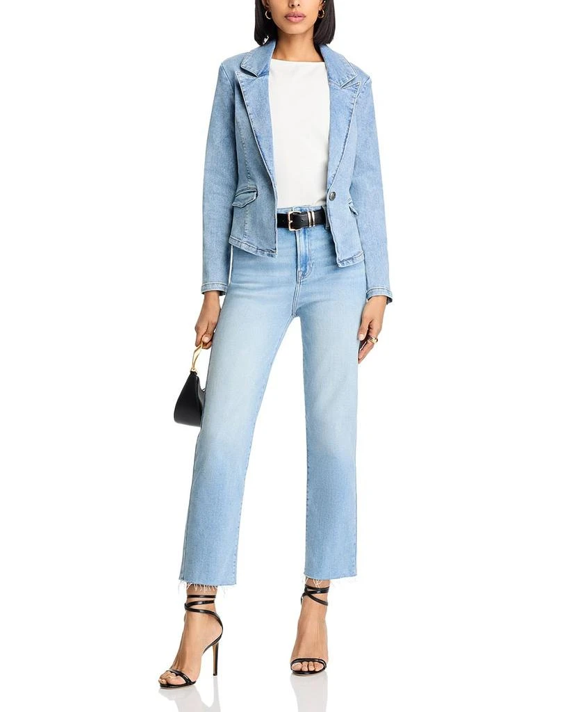 AQUA High Rise Straight Jeans - Exclusive 2