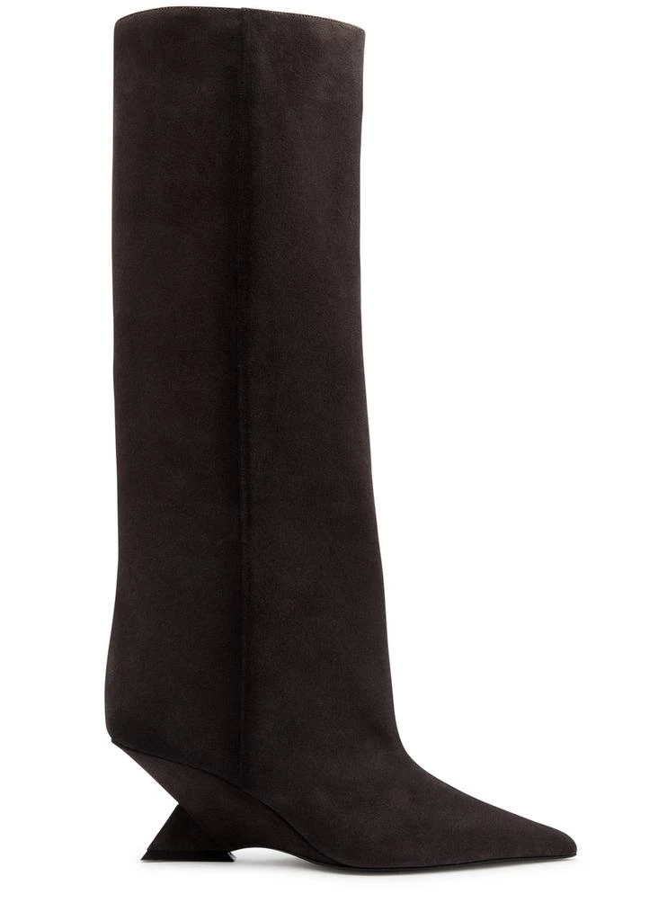 The Attico Cheope 60 suede knee-high boots 1