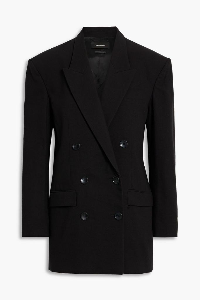 Isabel Marant Double-breasted crepe blazer