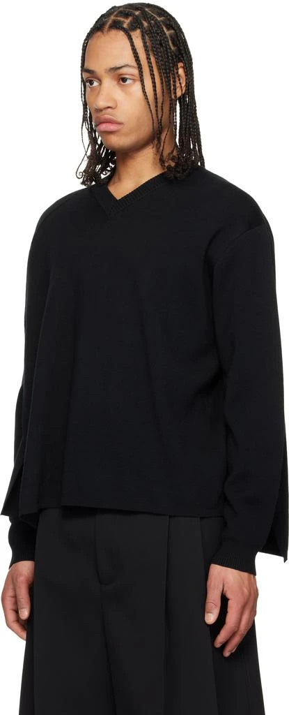Craig Green Black Flag Knit Sweater 4