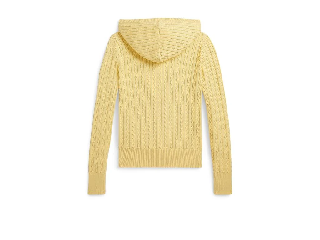 Ralph Lauren Mini-Cable Cotton Full-Zip Hoodie (Big Kid) 2