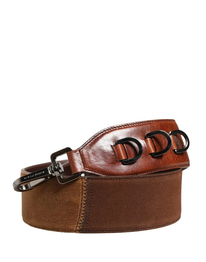 Dolce 
Gabbana Horse Velvet Leather Bag Accessory Shoulder Men
s Strap