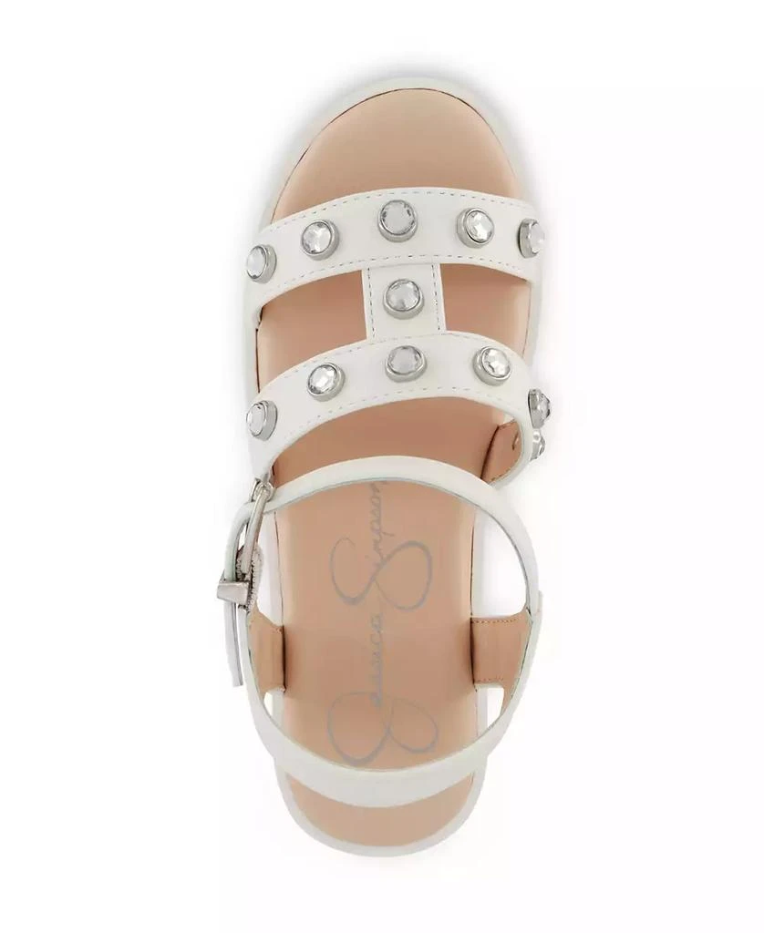 Jessica Simpson Big Girls Open Toe Sandals 4