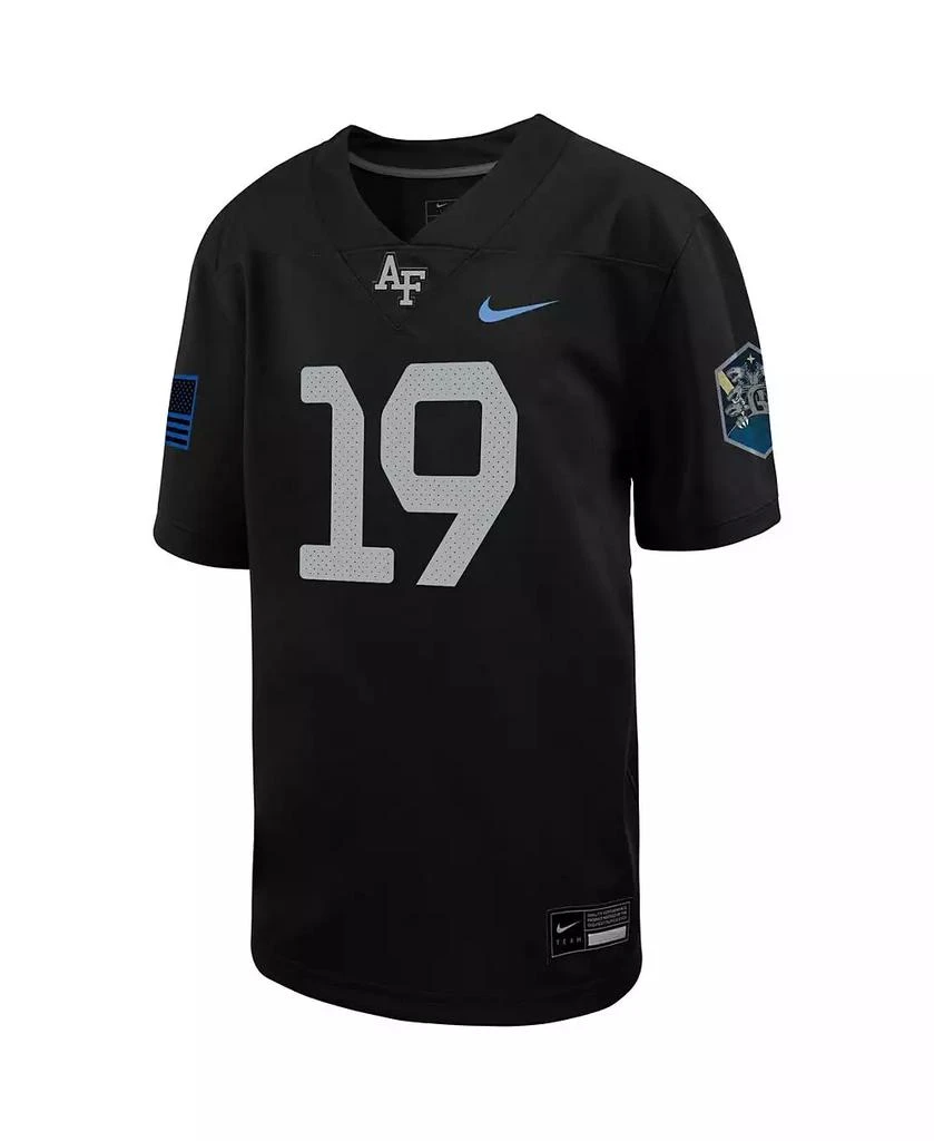 NIKE Big Boys #19 Black Air Force Falcons Space Force Rivalry Alternate Game Football Jersey 2